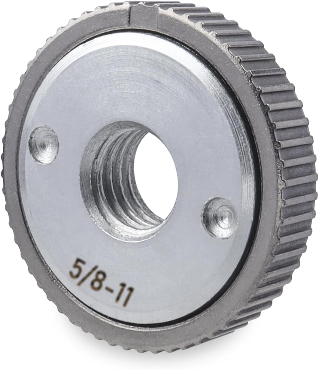 Quick Release Angle Grinder Flange Nut 5/8-11 Grinder Locking Nut for Angle Grinder