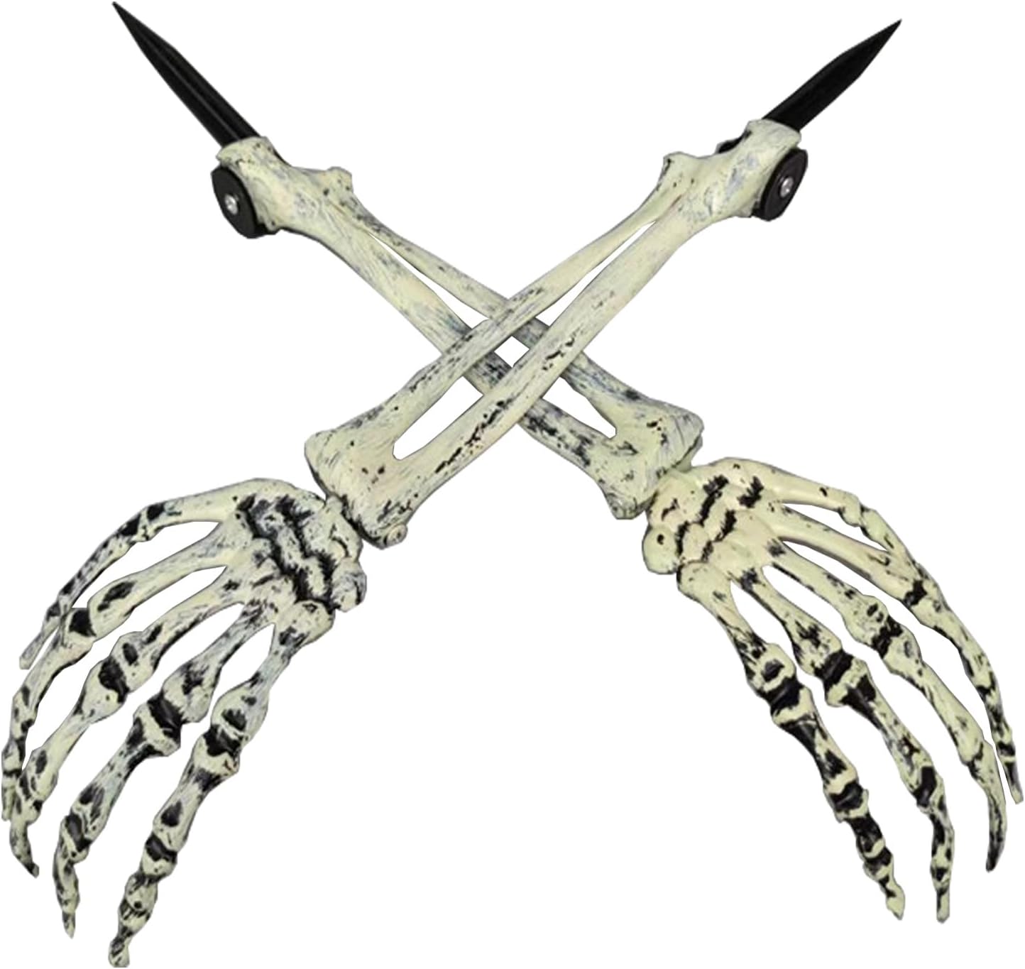 Skeleton Stakes Zombie Ghost Arm Stake Severed Plastic Skeleton Hands Yard Signs for Lawn Stakes Garden