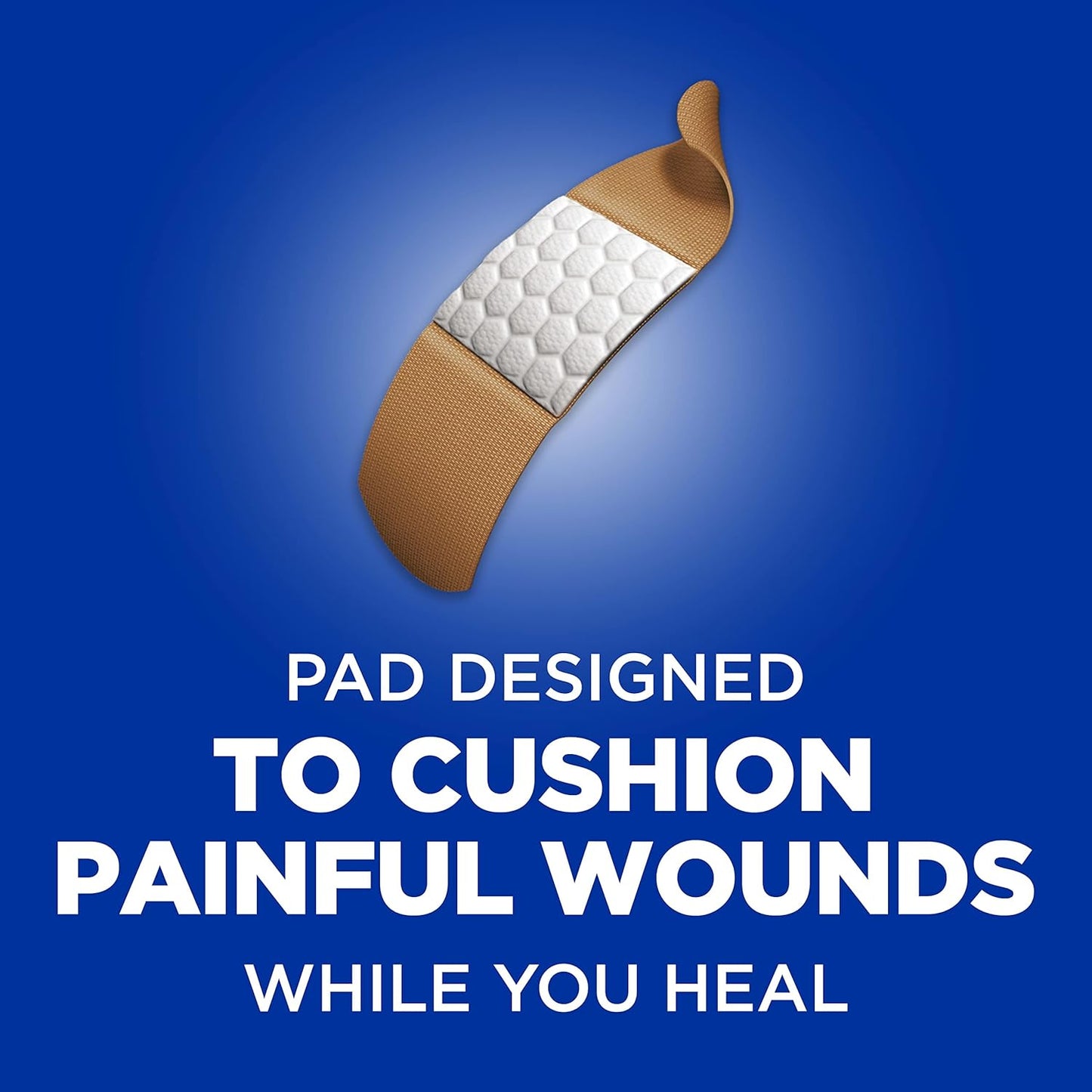 Flexible Fabric Sterile Adhesive Bandages Comfortable Cushioned Wound Care & Protection for Minor Cuts