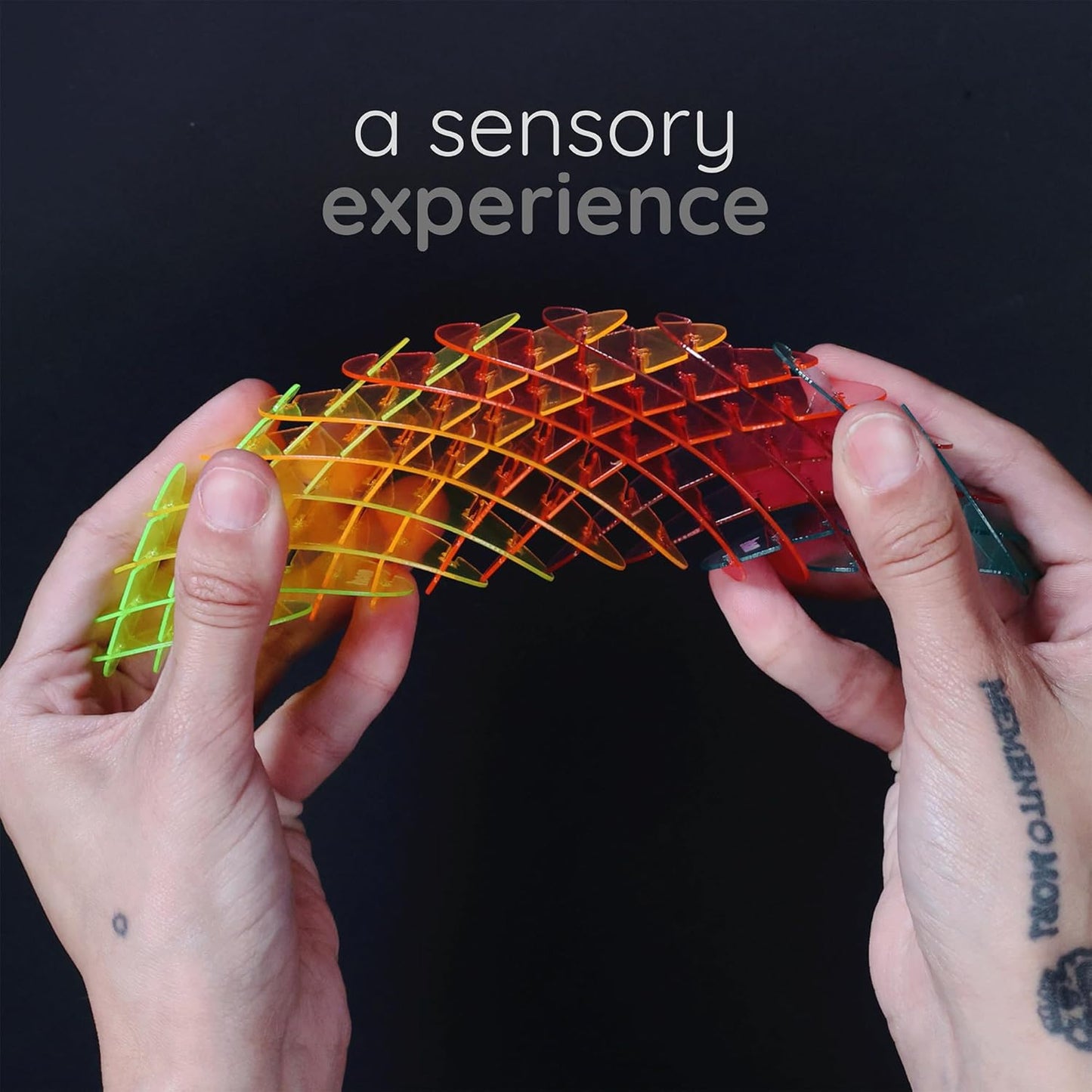 Flexible 3D Sensory Slug Figgy Toy for Kids Teens and Adults Stretchy Quiet Stress and Anxiety Relief