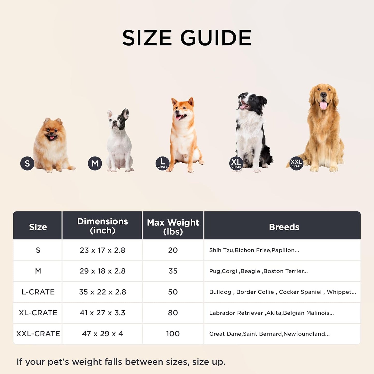 Bedsure XL Orthopedic Dog Bed – Waterproof Washable Memory Foam Pet Sofa with Non‑Slip Bottom for Large Dogs