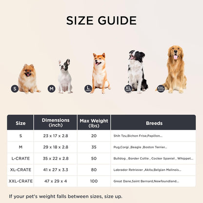 Bedsure XL Orthopedic Dog Bed – Waterproof Washable Memory Foam Pet Sofa with Non‑Slip Bottom for Large Dogs