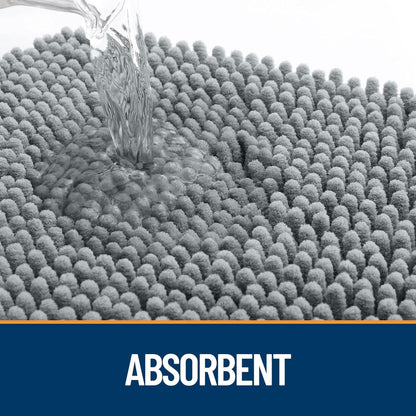 Transform Your Entryway with the OLANLY Dog Door Mat – Soft, Absorbent, and Non-Slip for Muddy Paws (30" x 20")