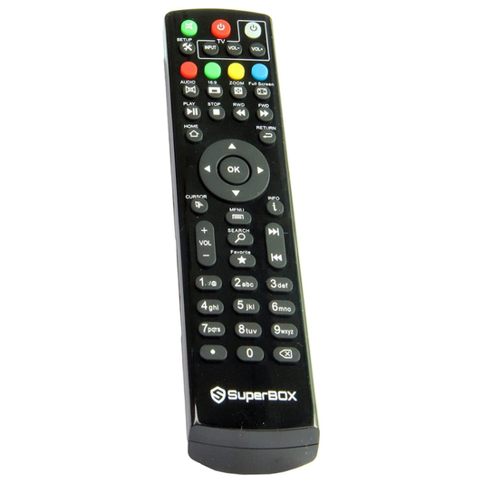 Elevate Your Viewing Experience with the Original Superbox Remote Control – Fully Compatible with All Superbox & Octastream Models