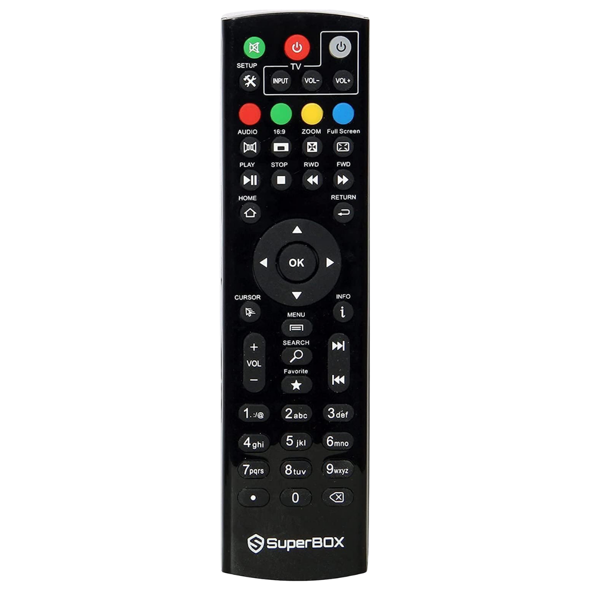 Elevate Your Viewing Experience with the Original Superbox Remote Control – Fully Compatible with All Superbox & Octastream Models