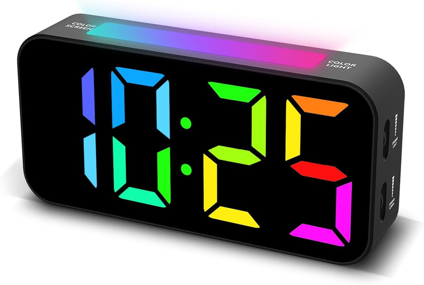 Alarm Clocks for Bedrooms Heavy Sleepers Plug-in Digital Bedside Clock with Night Light