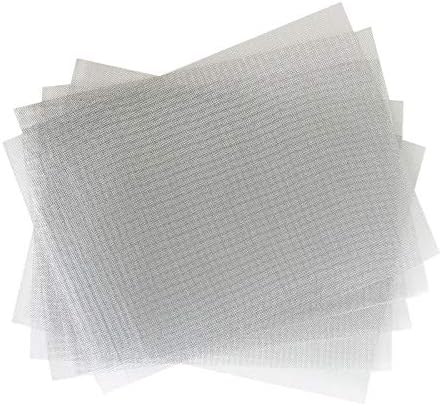 5 Pcs Mesh Plastic Reinforcing Stainless Steel Wire Mesh Screen for Thermoplastic Repairs,5.9 x 7.9inch