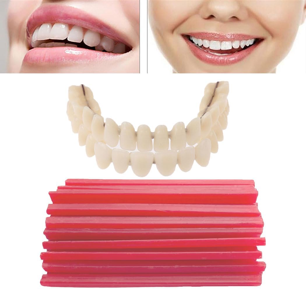 Making Temporary Partial or Full Dentures Tooth Fixing Kit for Improving Condident Smile