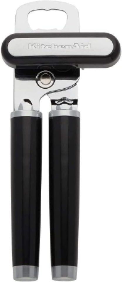 Classic Multifunction Can Opener and Bottle Opener Easy to Use Razor Sharp Stainless Steel Cutting Wheel