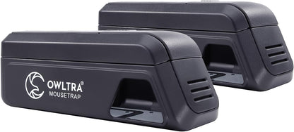 Electric Mouse Trap 2 PCS Instant Kill Rodent Zapper with Pet Safe Trigger