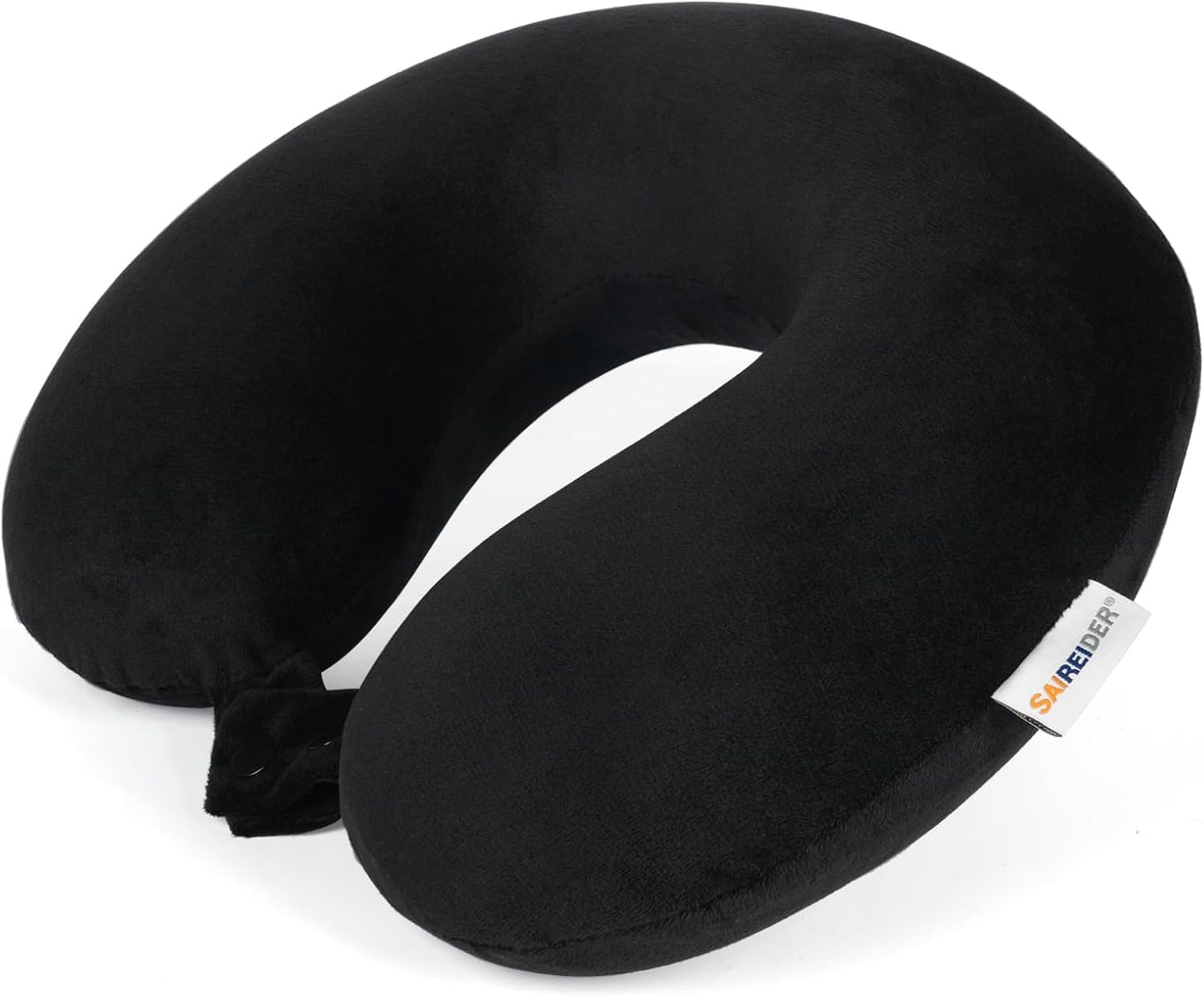100% Pure Memory Foam Travel Neck Pillow, Airplane Pillow for Traveling Car Home Office