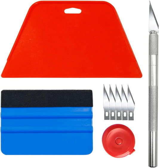Smoothing Tool Kit for Applying Peel and Stick Wallpaper Vinyl Backsplash Tile