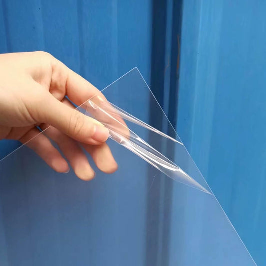 5 Pack Clear Plastic Sheet, Plexiglass Craft Plastic Sheets PET Flexible Lightweight Clear Plastic Sheets