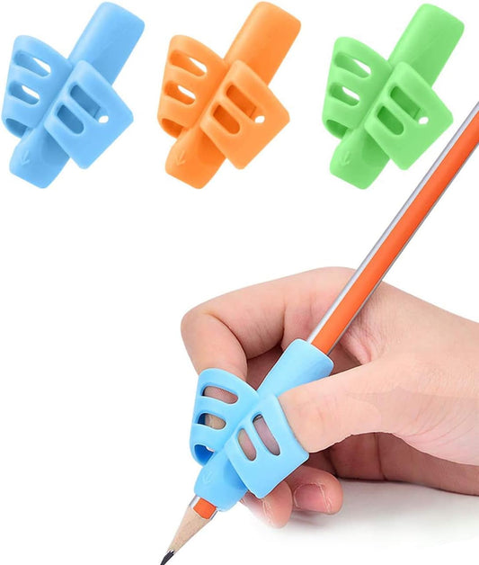 3 PCS Handwriting Pencil gripper Pencil Holder Posture Correction Training Writing AIDS for preschooler Kids toddler