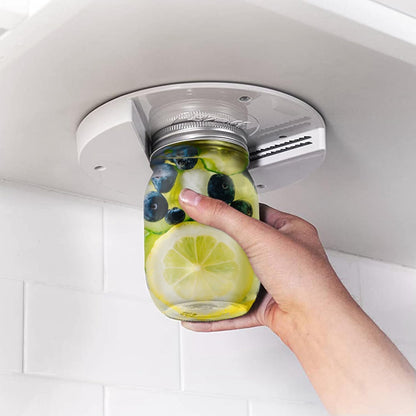 Under Cabinet Jar Openers for Weak Hands Easy Grip Arthritis jar opener One Handed Gadgets