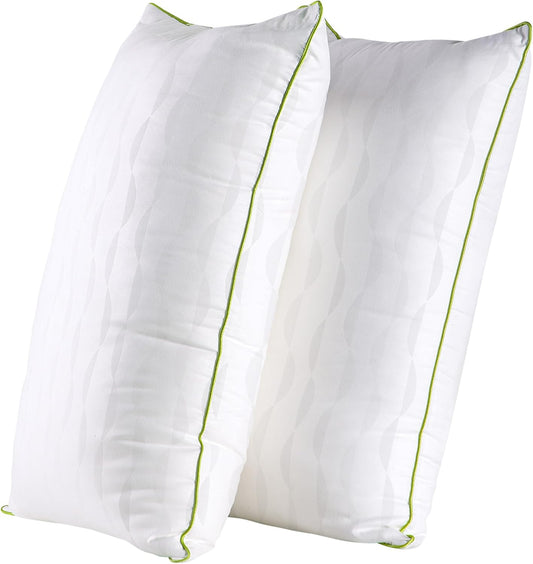 Set of 2,for Sleeping, Adjustable King Pillows 2 Pack with Zipper, Cooling Hotel Quality