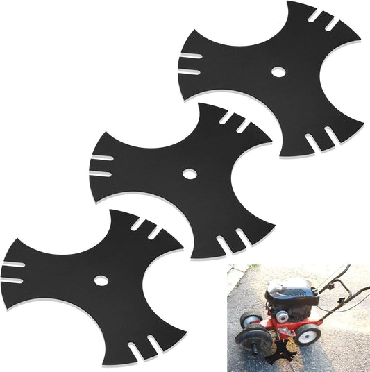 Universal 3-Side Edger Star Blade for Craftsman Walk Behind Edger, Mclane 2059, Also for Power Trim Edgers