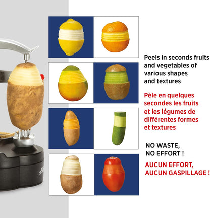 Electric Peeler 2 Spare Blades  Safe & Easy to Use  Effortlessly Peels Vegetables and Fruit