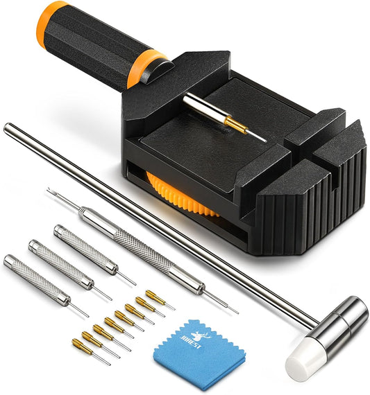 Resizing Tool for Bracelet Adjustment & Replacement Pin Remover for Sizing Strap Watch Adjuster