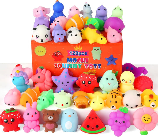 30 Pack Squishies Party Favors for Kids 4-8 8-12 Treasure Box Toys for Classroom Birthday
