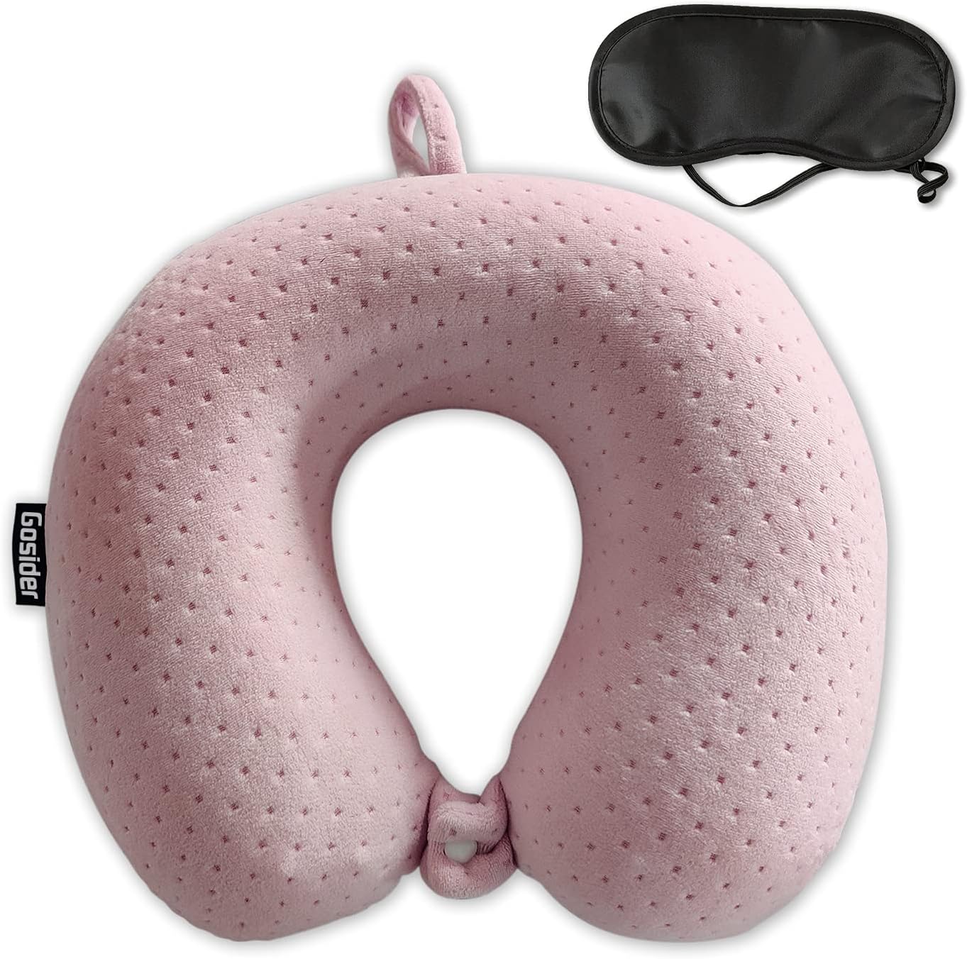 Sleeping Travel Pink Travel Pillow Comfortable U Shape Memory Foam Pillows Neck and Head