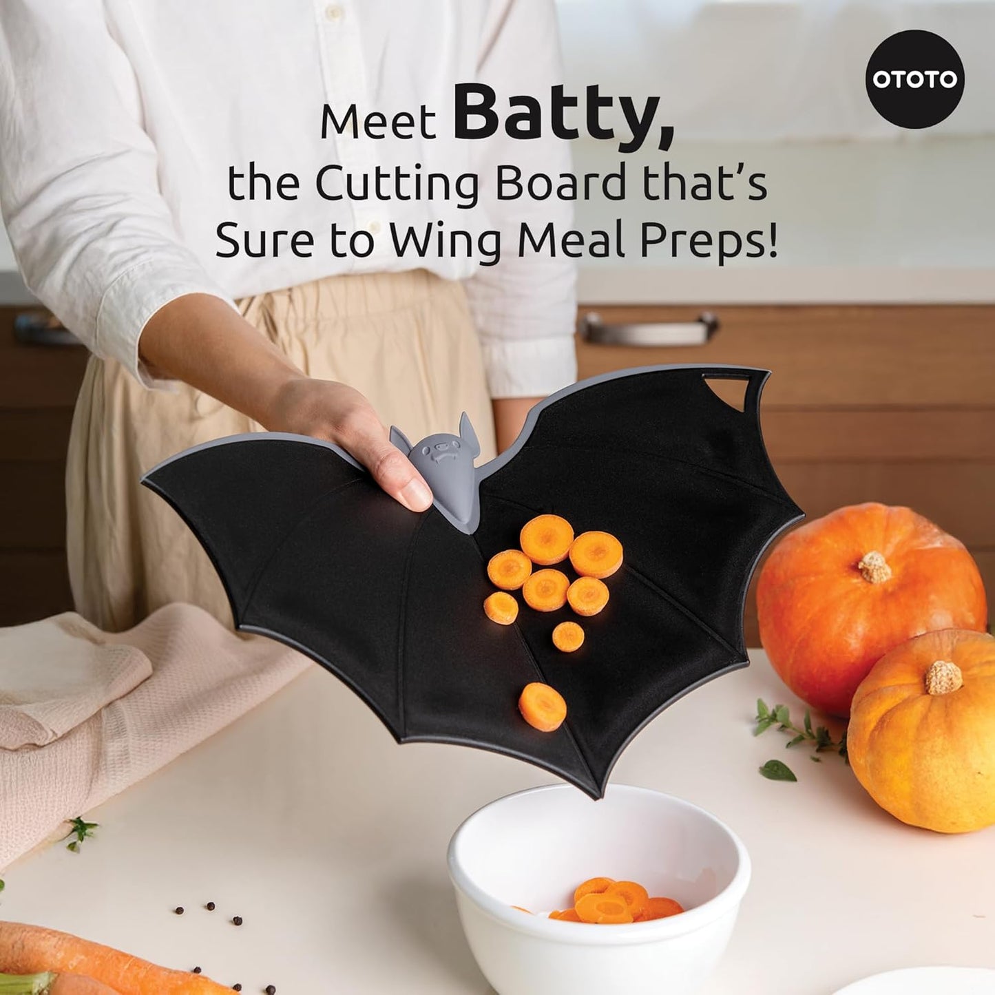 Wooden & Plastic Cutting Boards for Kitchen Fun & Spooky Kitchen Gadgets Housewarming