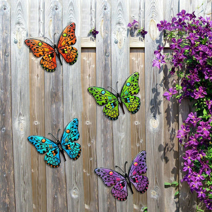 9.6" Outdoor Fence Wall Art Decor Hanging Decoration for Garden Yard Living Room Bedroom
