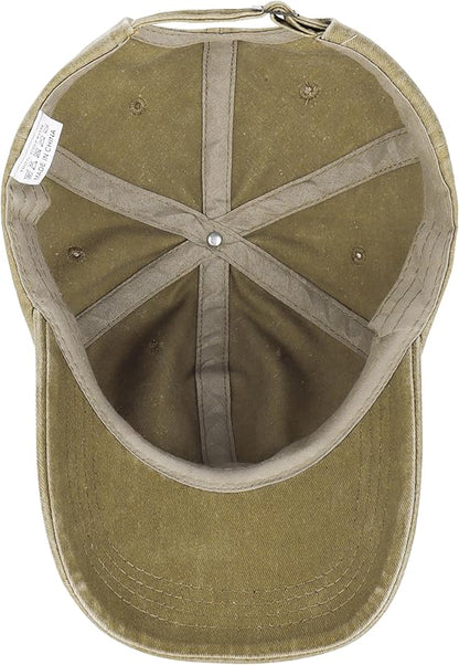 Cotton Baseball Cap Adjustable Mens Gifts Ideas for Birthday