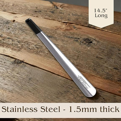 Shoe Horn Long Handle Metal Shoe Horn Sets for Men Women and Children