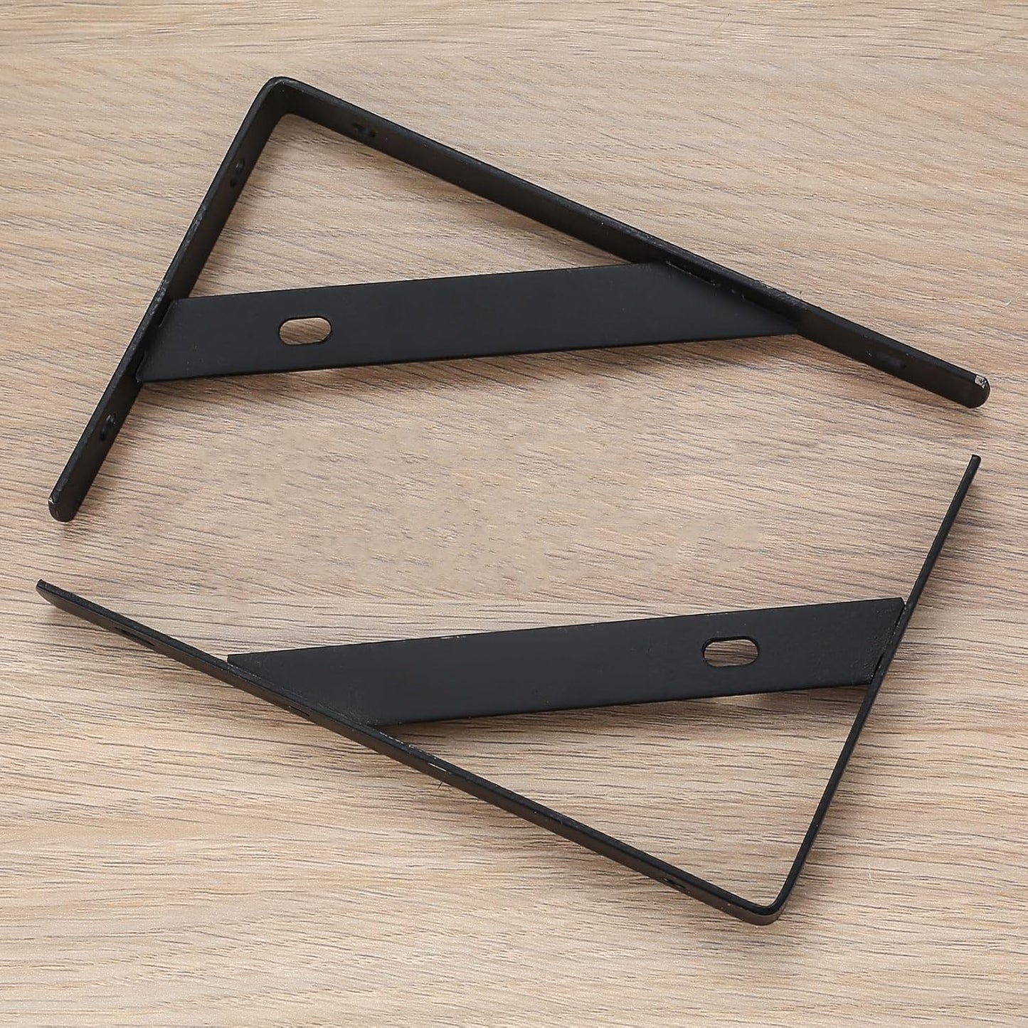 Shelf Brackets 8 Pcs L Shaped Metal Wall Mount Shelves Support for Floating Shelves