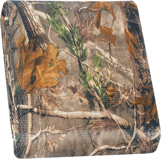 Camouflage Netting, Quiet Mesh Sunshade Fence Canopy Nets See Through Lightweight Great for Concealment Hunting Shooting