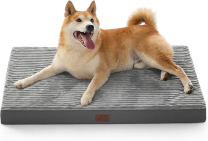Bedsure XL Orthopedic Dog Bed – Waterproof Washable Memory Foam Pet Sofa with Non‑Slip Bottom for Large Dogs