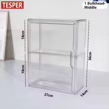 Storage Display Box Bubble Mart V3 Handheld Storage Desktop Dustproof Transparent Acrylic