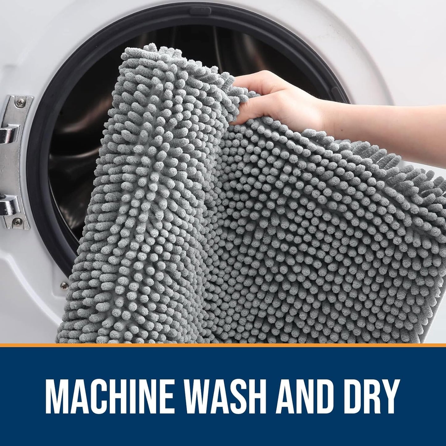 Transform Your Entryway with the OLANLY Dog Door Mat – Soft, Absorbent, and Non-Slip for Muddy Paws (30" x 20")